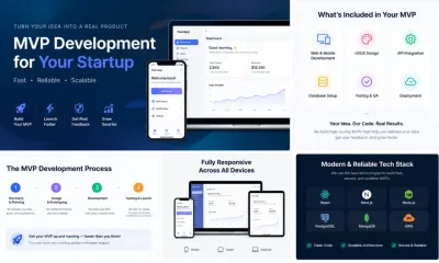 I will build a MVP for your startup idea